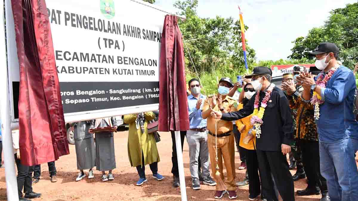 Bupati resmikan TPA di Kecamatan Bengalon