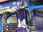 Hut Lalulintas Ke 66 Polres Kutim Resmikan Patung Robot Dari Knalpot