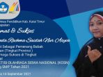 Lolos KOSN Tingkat Provinsi, Disdik Semoga Sukses Ditingkat Nasional